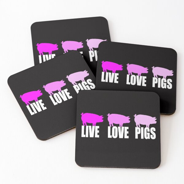 Item preview, LIVE LOVE PIGS designed and sold by JAZTshirt.
