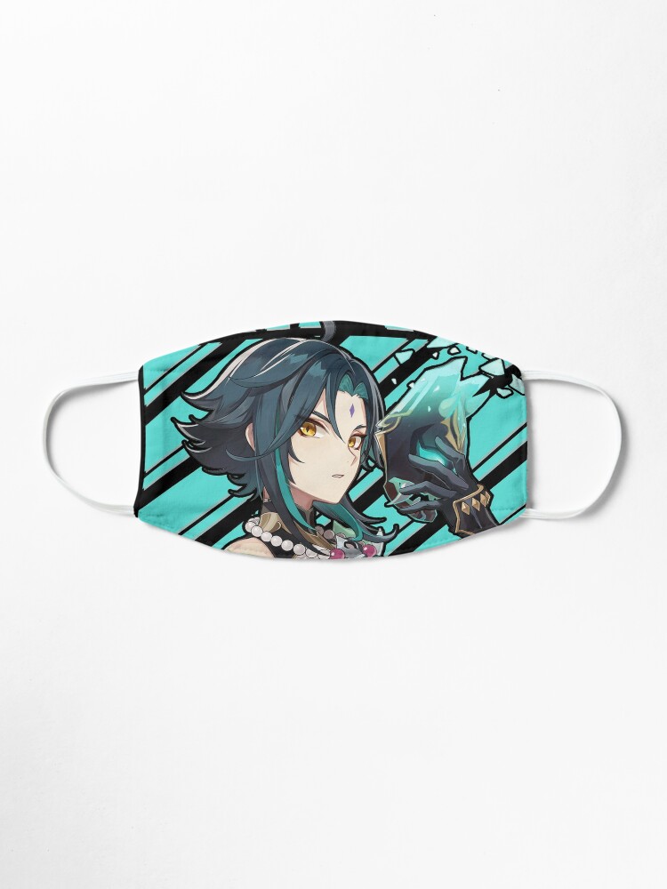 Xiao Genshin Impact Mask By Sorrysren Redbubble