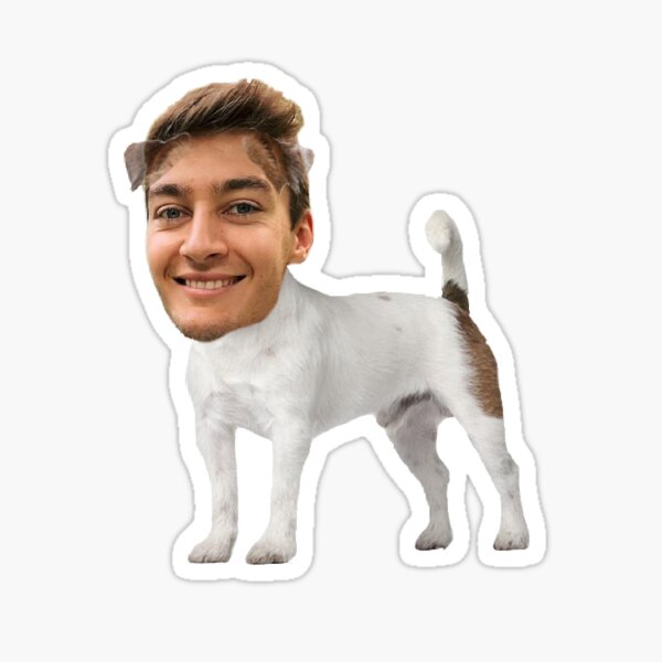 George Russell Stickers | Redbubble