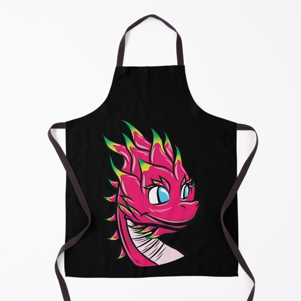 Item preview, Cute Cartoon Dragon Fruit with Dragon Head designed and sold by Gold Wings Tees.