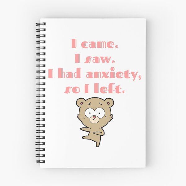 Item preview, I came i saw i had anxiety so i left - It’s not you its my anxiety funny attack anxiety my neck my back mental health awareness designed and sold by CJCTEES.