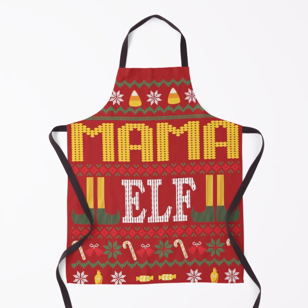 Item preview, Mama Elf Buddy Movie Ugly Christmas Sweater Red designed and sold by Sunny Collections.