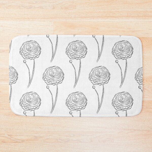 Item preview, Ranunculus Line Art designed and sold by taniasofia.