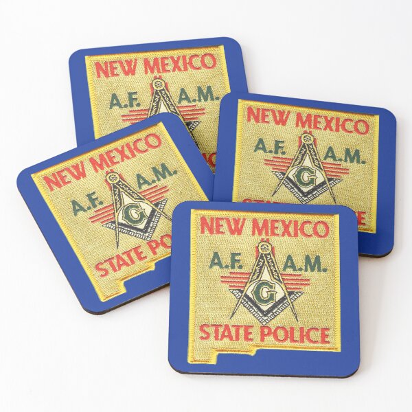 Item preview, New Mexico State Police Freemason designed and sold by Lawrence Baird.