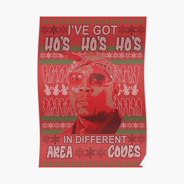 Silent Nate - Xmas Jumper Design Poster