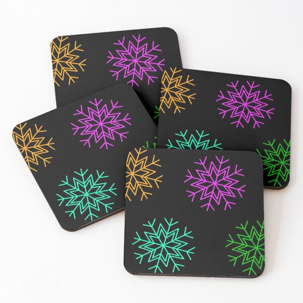 Item preview, Multicolored snowflakes designed and sold by BV-creas.