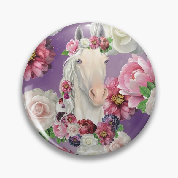 Item preview, Floral Unicorn designed and sold by ScribbledToad.