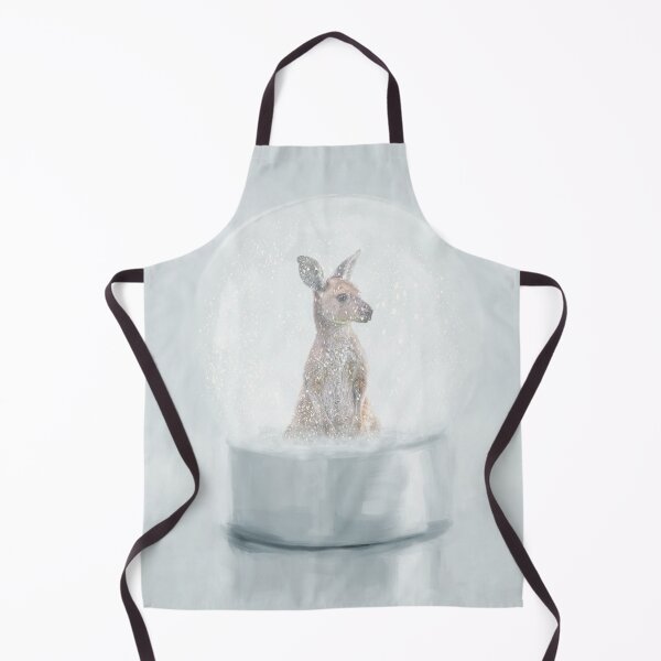 Item preview, Kangaroo in a Snow Globe designed and sold by Elisabeth Lucas.
