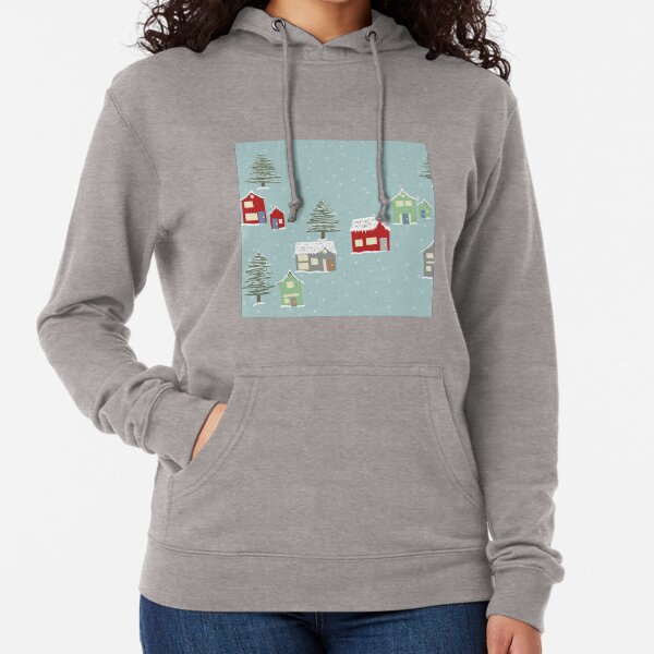 Winter Village Lightweight Hoodie