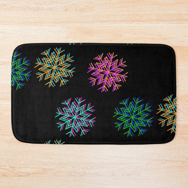 Item preview, Multicolored 3D style snowflakes designed and sold by BV-creas.