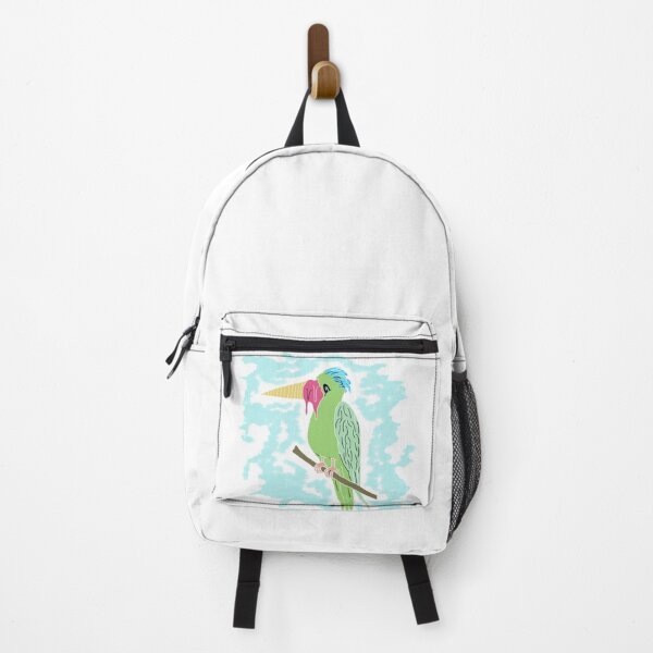 Item preview, Cute Funny Parrot with Ice Cream Beak Drawing designed and sold by OneLook.