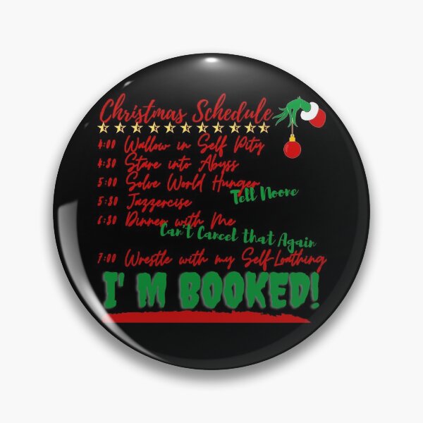 Item preview, Christmas Schedule designed and sold by Vibing-Right.