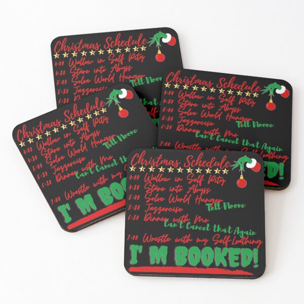Item preview, Christmas Schedule designed and sold by Vibing-Right.