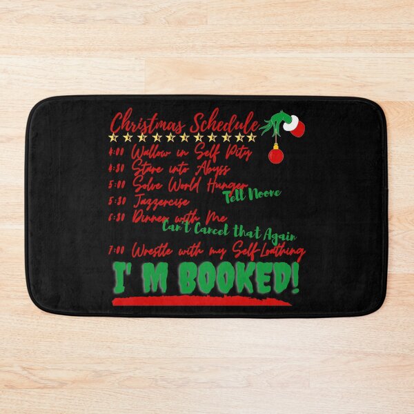 Item preview, Christmas Schedule designed and sold by Vibing-Right.