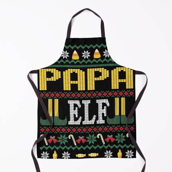 Item preview, Papa Elf Buddy Movie Ugly Christmas Sweater Black designed and sold by Sunny Collections.