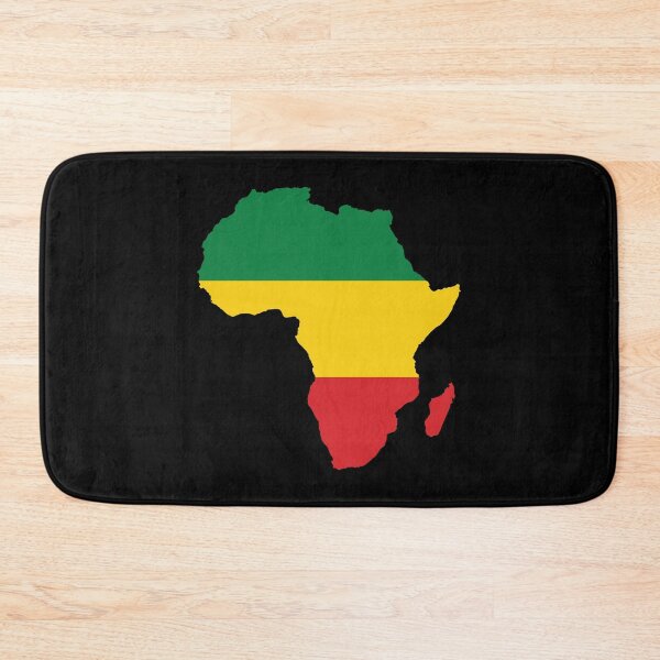 Item preview, Africa Map Rasta Flag Reggae Rastafarian  designed and sold by RastaReggaeLove.