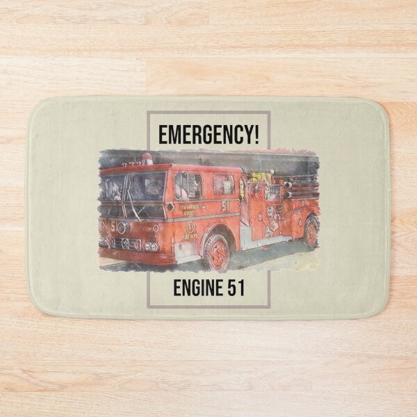 Item preview, ENGINE 51 Emergency! designed and sold by DNiceGirl.