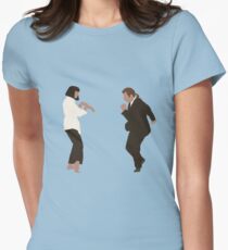 Pulp Fiction dance Women's Fitted T-Shirt