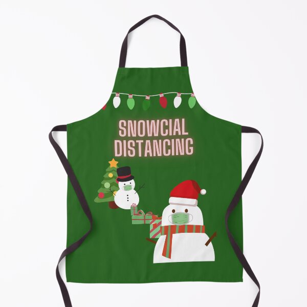 Item preview, Snowcial Distancing - Snowman Social Distance Christmas Holiday Greeting Card 2020 designed and sold by tziggles.