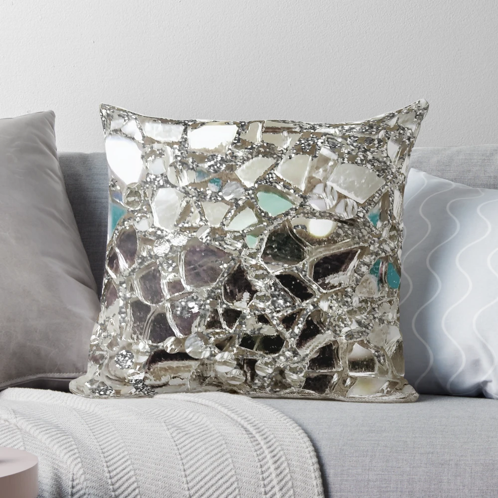 Sparkly 2024 throw pillows