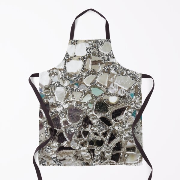 Item preview, Photographic Image Sparkly Silver Glitter, Glass and Mirror designed and sold by CrazyCraftLady.