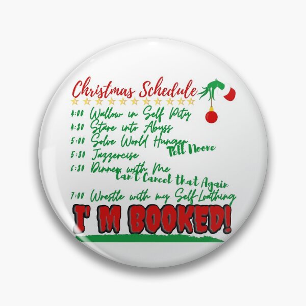Item preview, Christmas Schedule designed and sold by Vibing-Right.