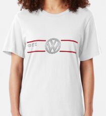 GTI white Slim Fit T-Shirt