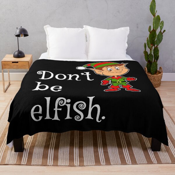 Item preview, Don’t be elfish. , Christmas design designed and sold by Xeuno.