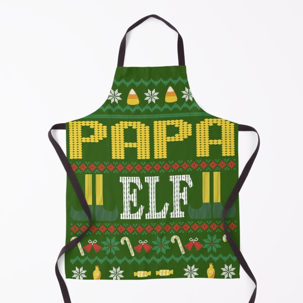 Item preview, Papa Elf Buddy Movie Ugly Christmas Sweater Green designed and sold by Sunny Collections.