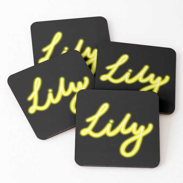 Item preview, Neon light sign Lily designed and sold by chloesartworld.