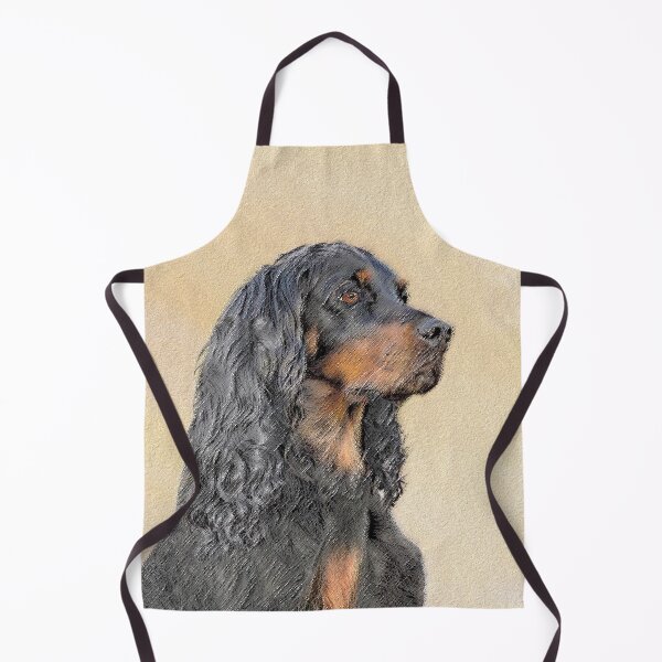 Item preview, Gordon Setter Painting - Cute Original Dog Art designed and sold by alpendesigns.