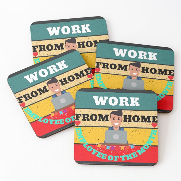 Item preview, Work from Home Employee of the Month designed and sold by UnboundFull.