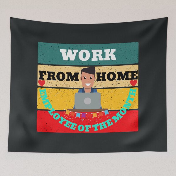 Item preview, Work from Home Employee of the Month designed and sold by UnboundFull.
