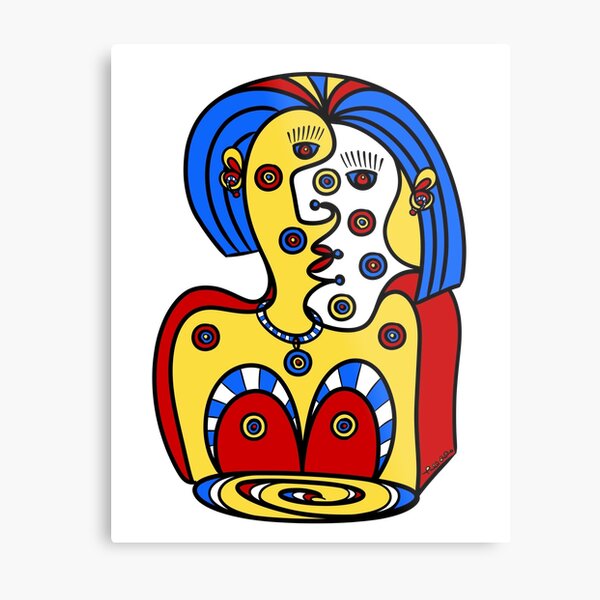 Fancy Duo Metal Print