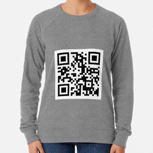 Code QR de Pornhub! Sweatshirt léger