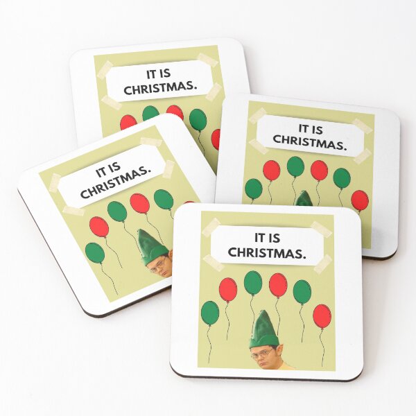 Artikelvorschau, Dwight The Office Weihnachtskarte entworfen und verkauft von tall-beets.
