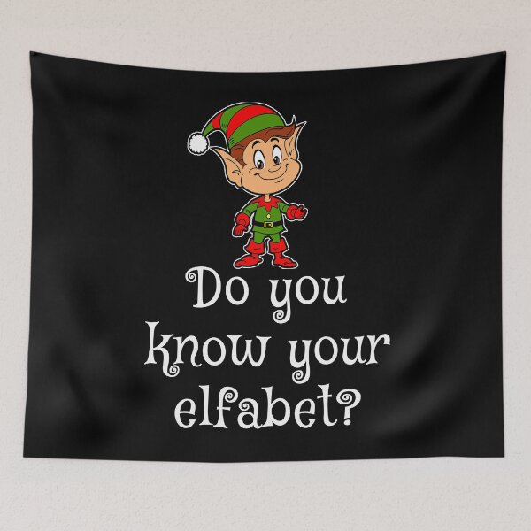 Item preview, Do you know your elfabet? , Christmas 2020 designed and sold by Xeuno.
