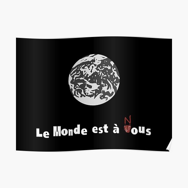 LE MONDE EST À NOUS - LA HAINE (1995) Poster