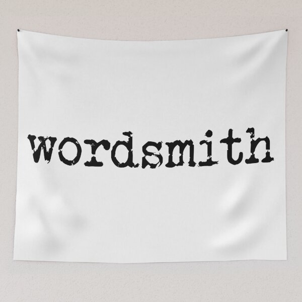Item preview, wordsmith in black designed and sold by TeaRoseWriter.