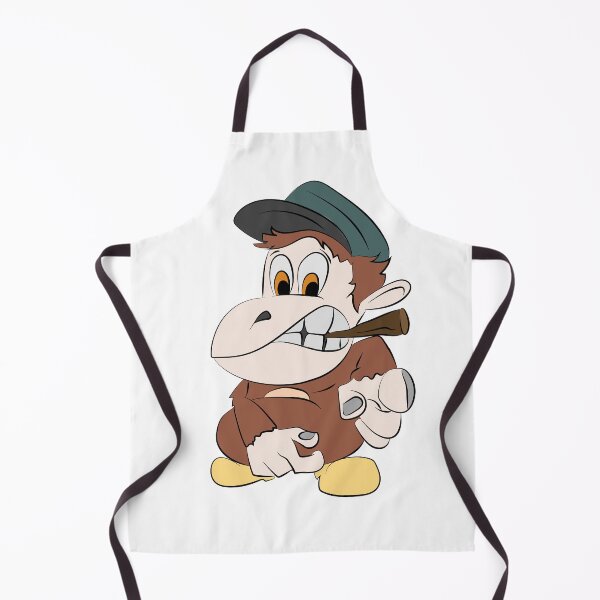 Item preview, FUNNY CLEVER MONKEY HOLDING CIGAR CARTOON GIFT FOR BROTHER FUNNY ILLUSTRATION designed and sold by FASHION-LEAD.