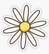 White daisy Sticker