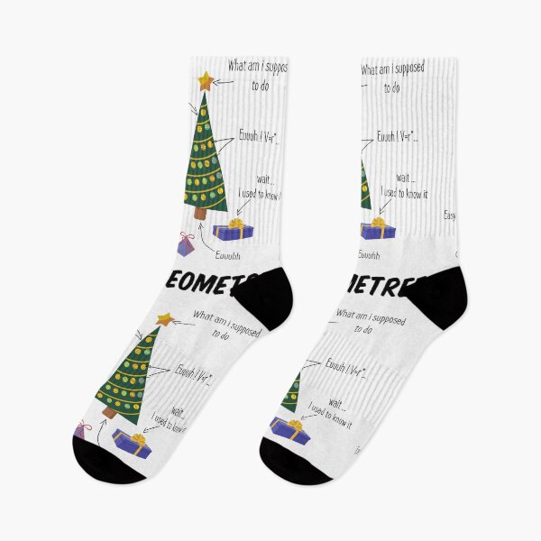 Item preview, Funny Math Geometry Christmas Tree Funny Geometree Teacher designed and sold by AshzShop.