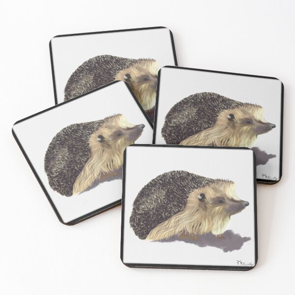 Item preview, Hedgehog, hedgie portrait designed and sold by Deromilly.