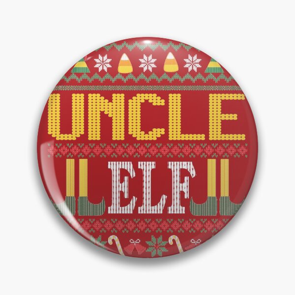 Item preview, Uncle Elf Buddy Movie Ugly Christmas Sweater Red designed and sold by Sunny Collections.