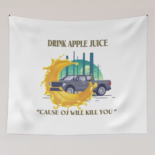 Item preview, Drink Apple Juice designed and sold by Shirtssprea.