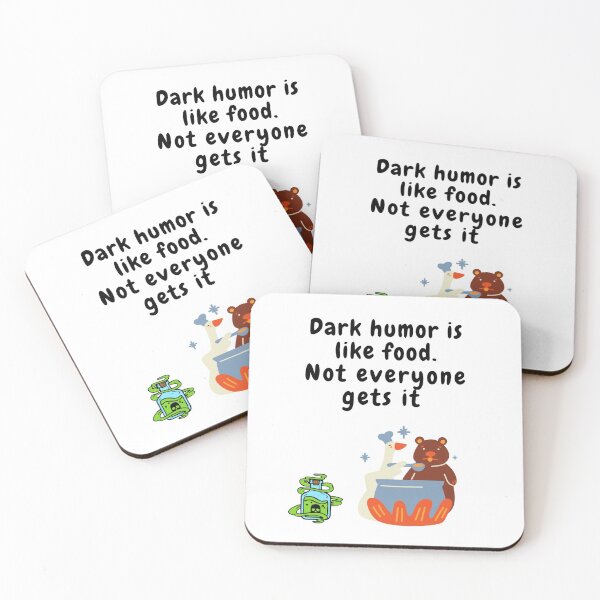 Item preview, Copy of  dark humor is like food not everyone gets it sarcastic quote [DH9] designed and sold by HIPNOTIZAR  CRAFTS.