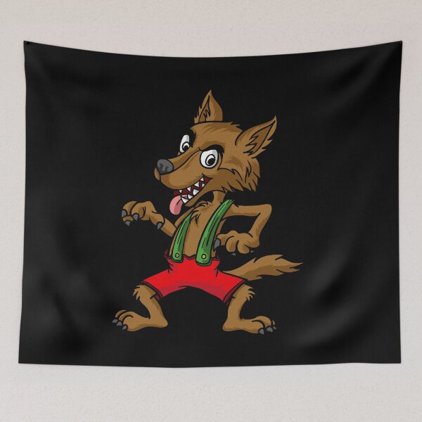 Item preview,  Big Bad Wolf - Three Pigs Lazy Halloween Costume designed and sold by Gold Wings Tees.