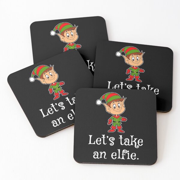 Item preview, Let’s take an elfie, Christmas 2020 designed and sold by Xeuno.