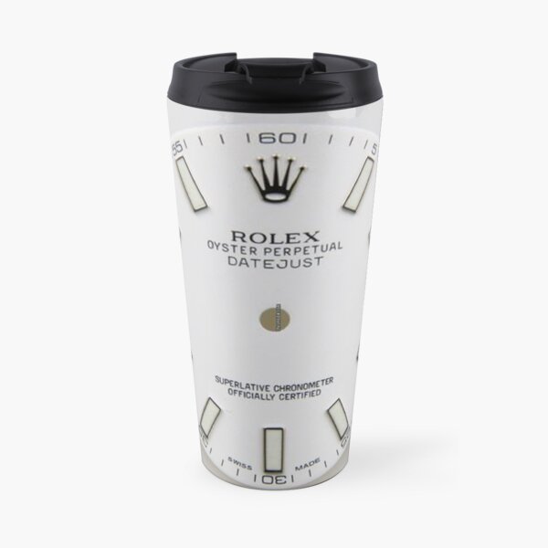 White Baton Travel Mug