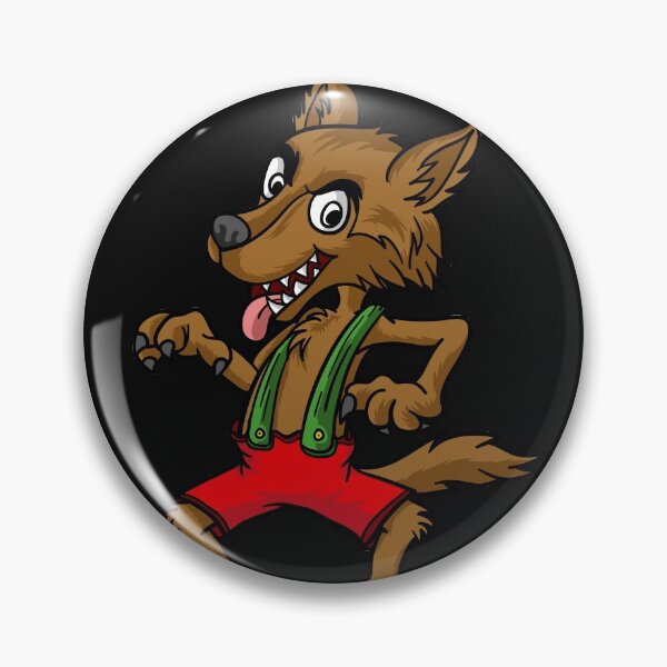 Item preview,  Big Bad Wolf - Three Pigs Lazy Halloween Costume designed and sold by Gold Wings Tees.
